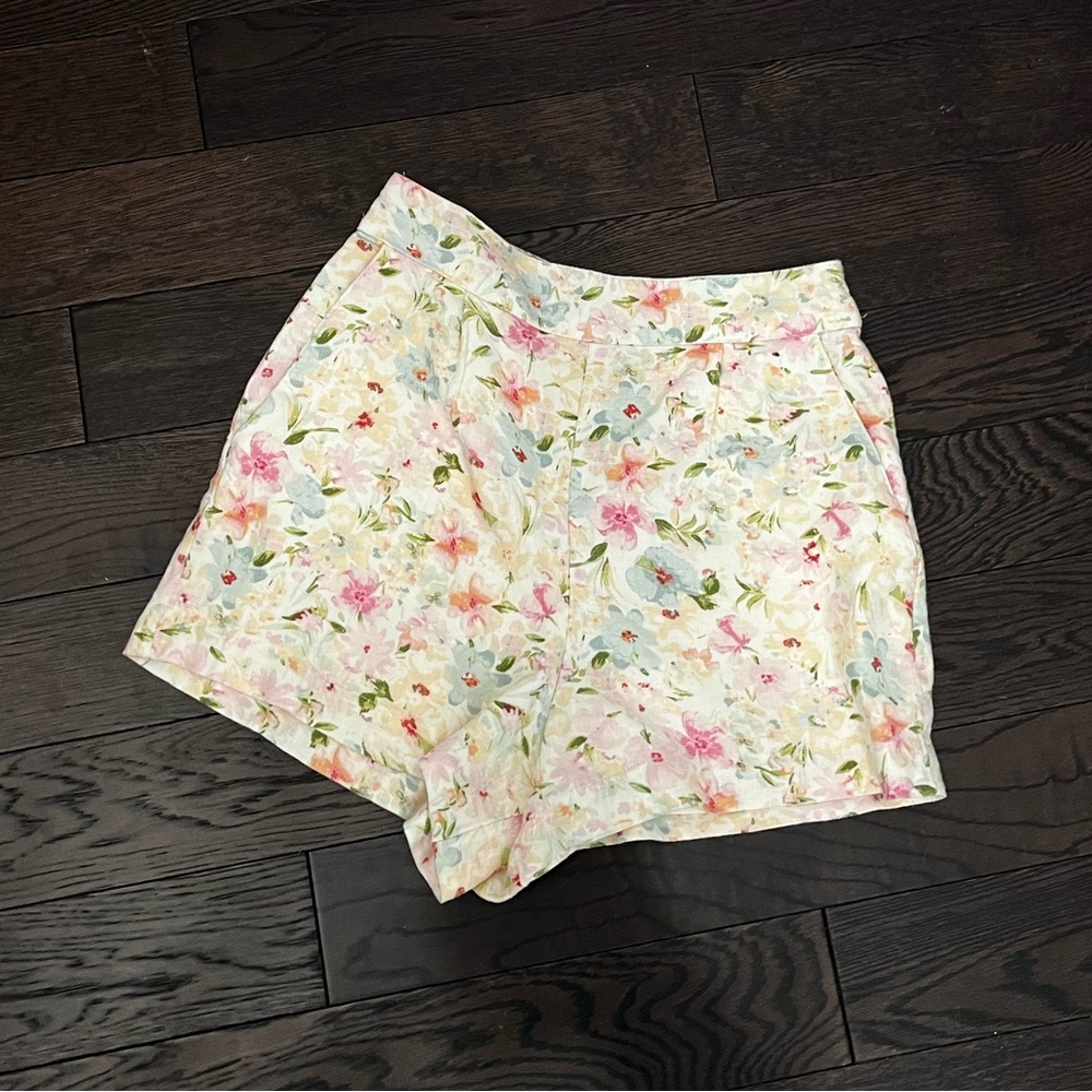 Abercrombie & Fitch ~ pink floral linen set - Picture 5 of 5